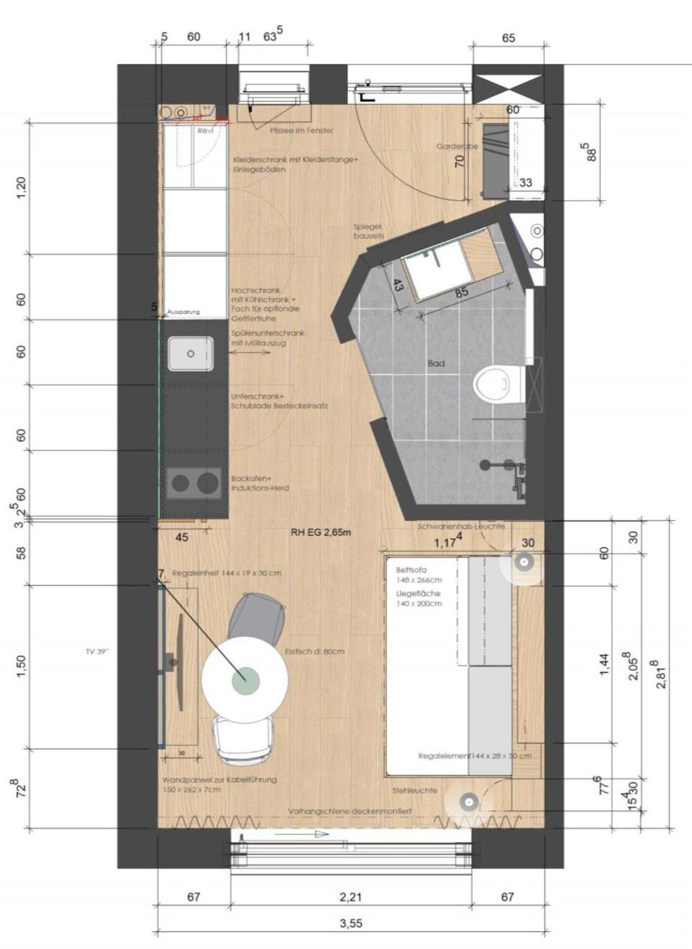 Modernes Micro-apartment In Apartment Kaufering